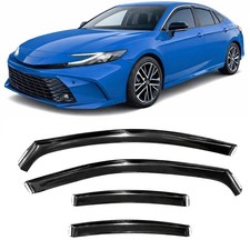 2025 2026 in-Channel Rain Guards for Toyota Camry Side Window Visor Deflector...