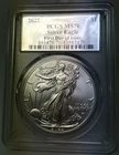2022 .999 Silver American Eagle - PCGS MS70 FDOI First Day of Issue