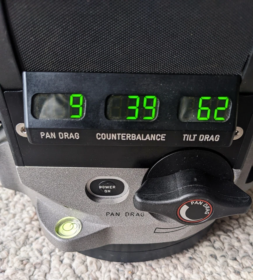 Cabezal fluido Cartoni Sigma Foto 2 de 4