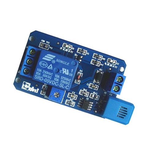 Contrôleur Numérique D'humidité 24V DC - Plage 0-99% RH - Pour Serre, Aquarium, Brassage, Laboratoire