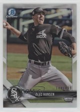 2018 Bowman Chrome Prospects Refractor 140/499 Alec Hansen #BCP177 6u5