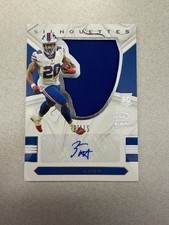 2020 Panini Chronicles Crown Royale Silhouette /99 Zack Moss Rookie Auto RC RPA