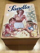 Sanella nostalgische Dose Blechdose Büchse Blechbüchse Backen mit Kindern