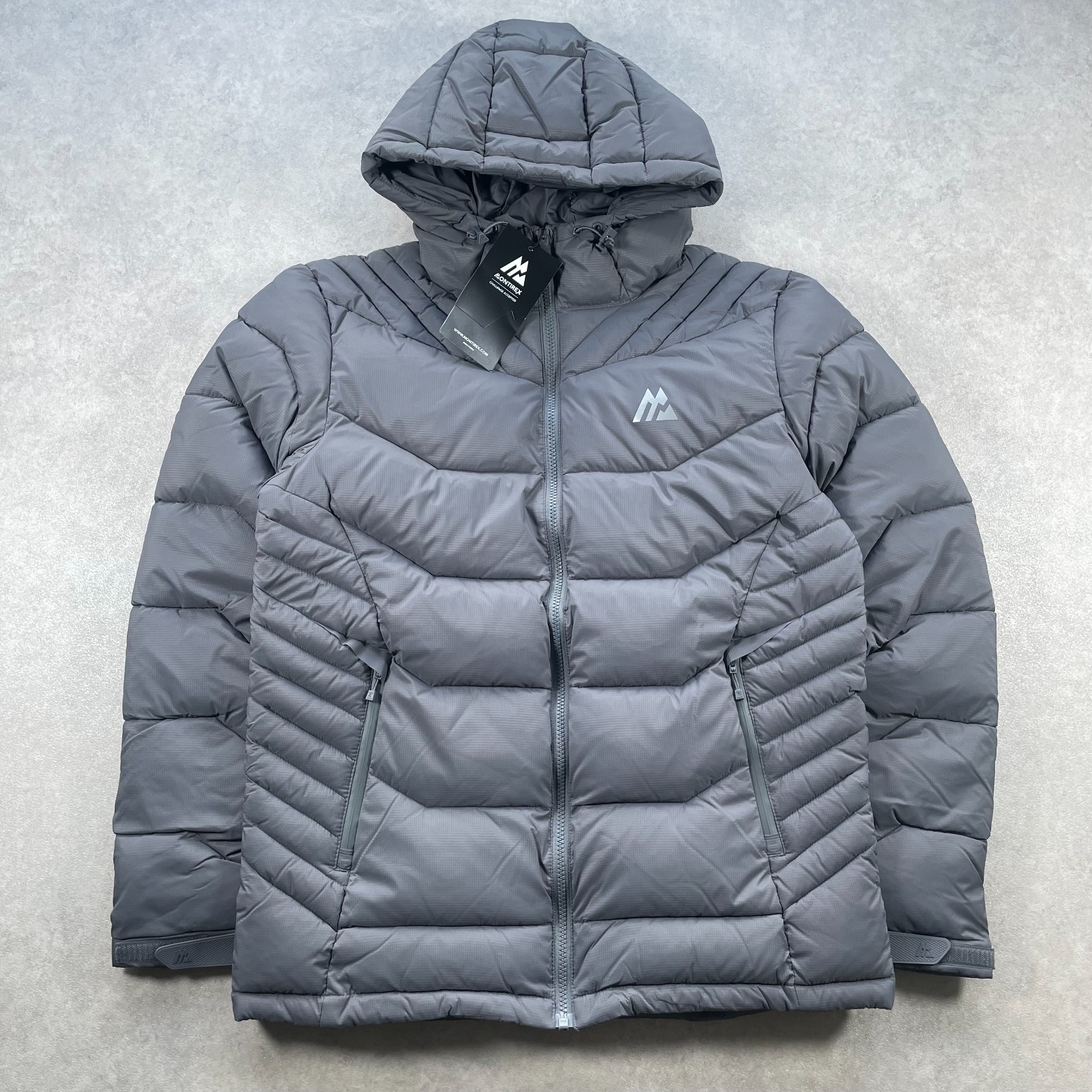 Montirex Talus Puffer Packet "Cement Grey" (Size Medium Mens) RRP£160