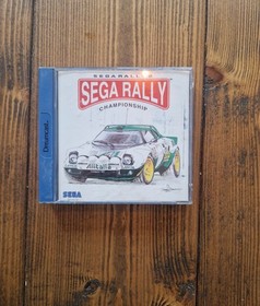 Sega Rally 2 Championship Dreamcast Game - Manual included - Very Rare Pink Disc
