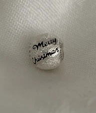 Pandora Merry Christmas Glitter Ball Charm