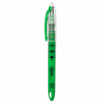 Sharpie Liquid Highlighter Green Chisel Tip Pen Style Single Highlighter