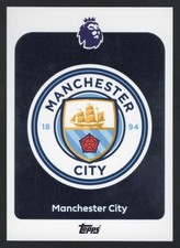 2025-26 TOPPS PREMIER LEAGUE SOCCER CARD - [TEAM BADGE] - MANCHESTER CITY #181