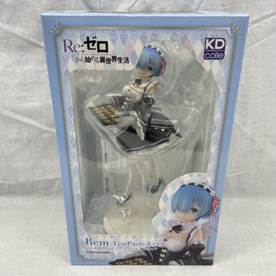 KDcolle Re: Zero Rem Tea Party Ver 1/7 Scale Figure Kadokawa Authentic Japan