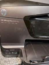 HP OfficeJet Pro 8710 Color Inkjet Printer 8.9K Page Count With Ink All-In-One