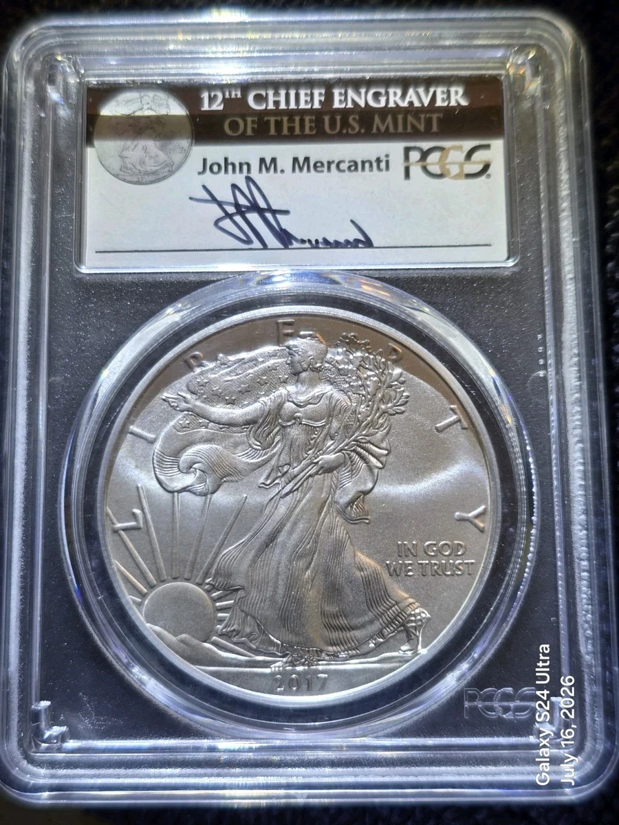 American Eagle PCGS 2017 Silver Bullion Coins for sale | eBay