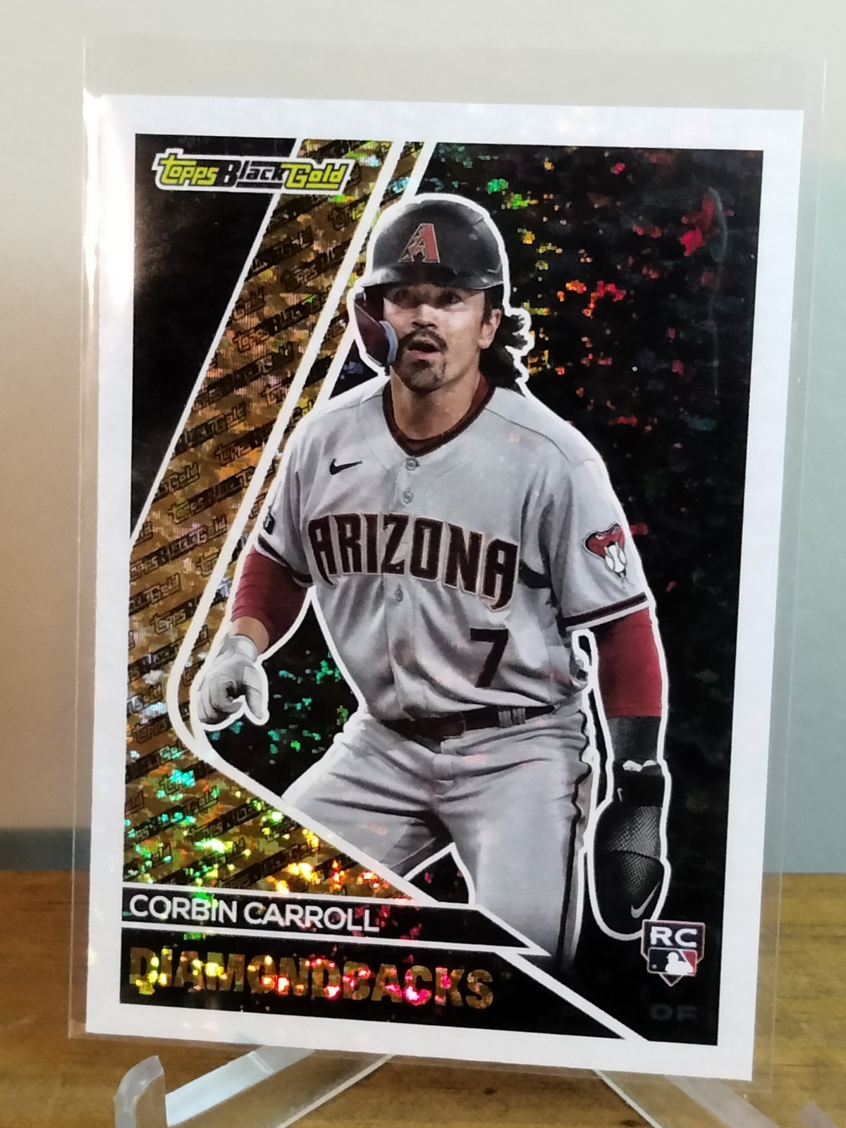 2023 Topps Update Series - Topps Black Gold Corbin Carroll #BG-3 (RC) Arizona OF