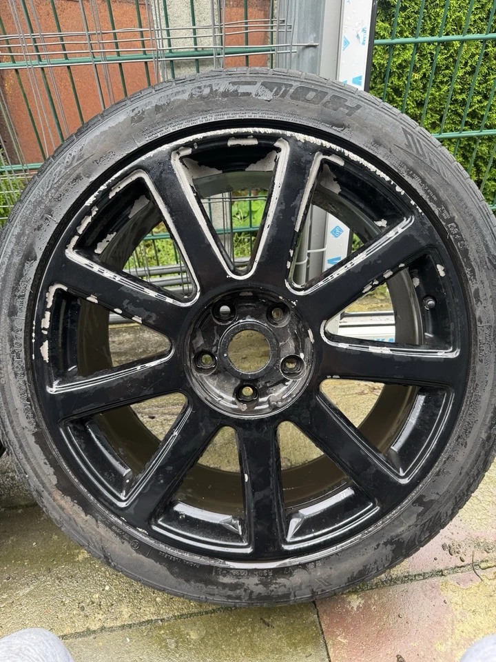 Original Audi Q7 Alufelgen 21 Zoll mit 275/40 ZR21 Ganzjahresreifen –5x112 Loch - Bild 3 von 4