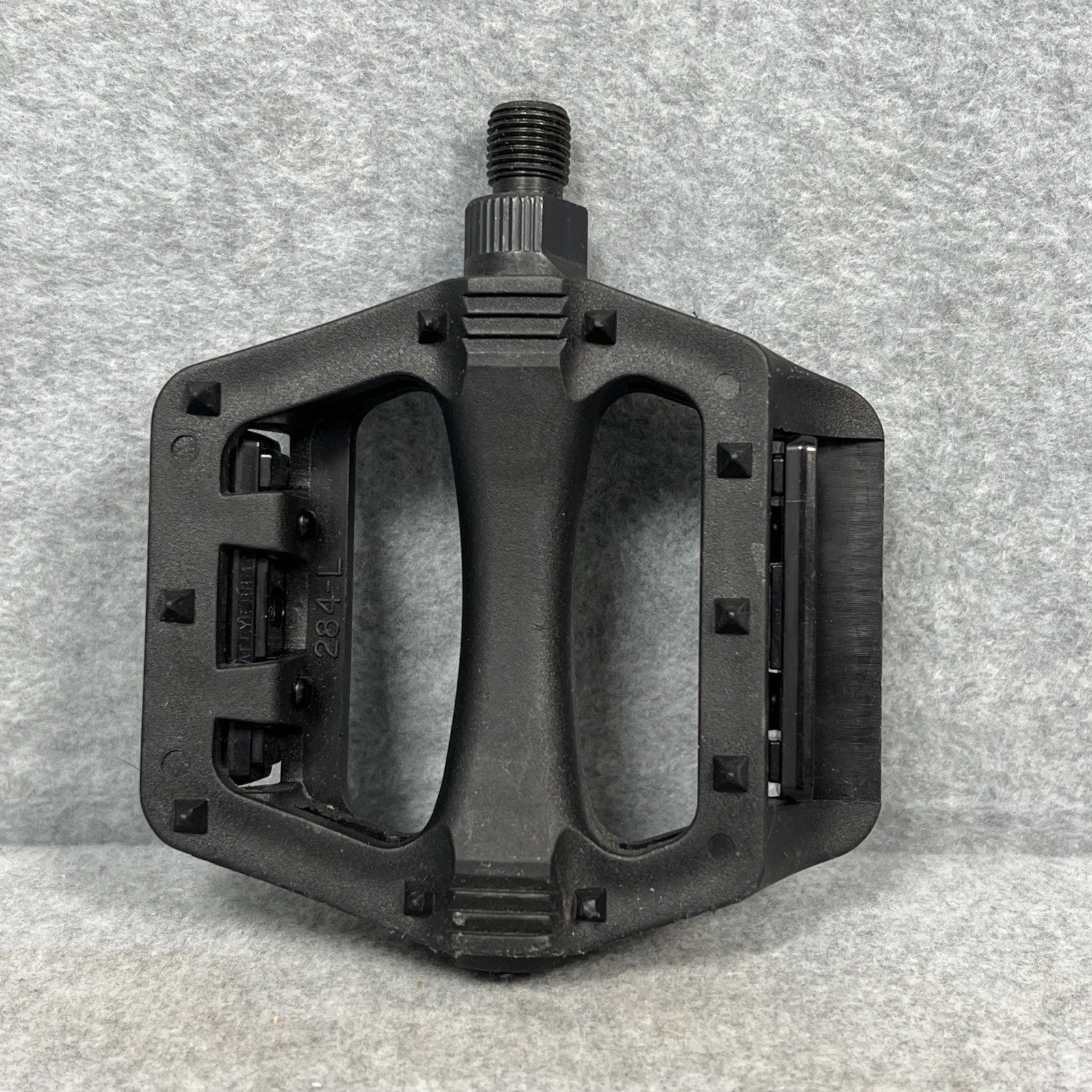 Mongoose 284-L Bicycle Pedal Vintage Black MTB BMX Reflectors Taiwan