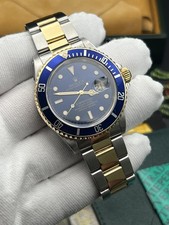 Rolex Submariner Watch - Steel & Gold - 40mm 16613 Bluesy (1451)