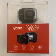 YADA Roadcam 1080P Compact Dash Cam, Full-HD Day or Night, Smart G-sensor