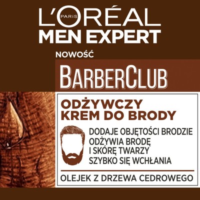 3600523816316 L'Oreal Paris Men Expert Barber Club odżywczy krem do brody 5