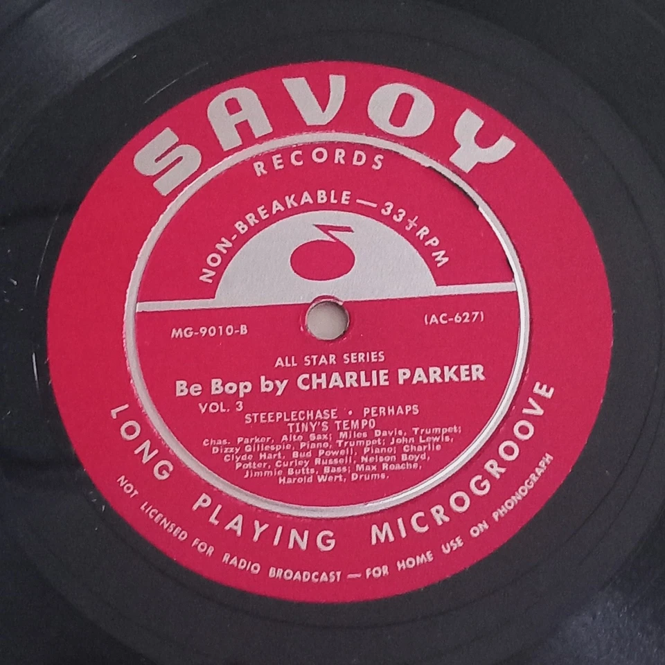 33 TOURS / LP / 25 CM / CHARLIE PARKER / JAZZ / BOP - Photo 4/4