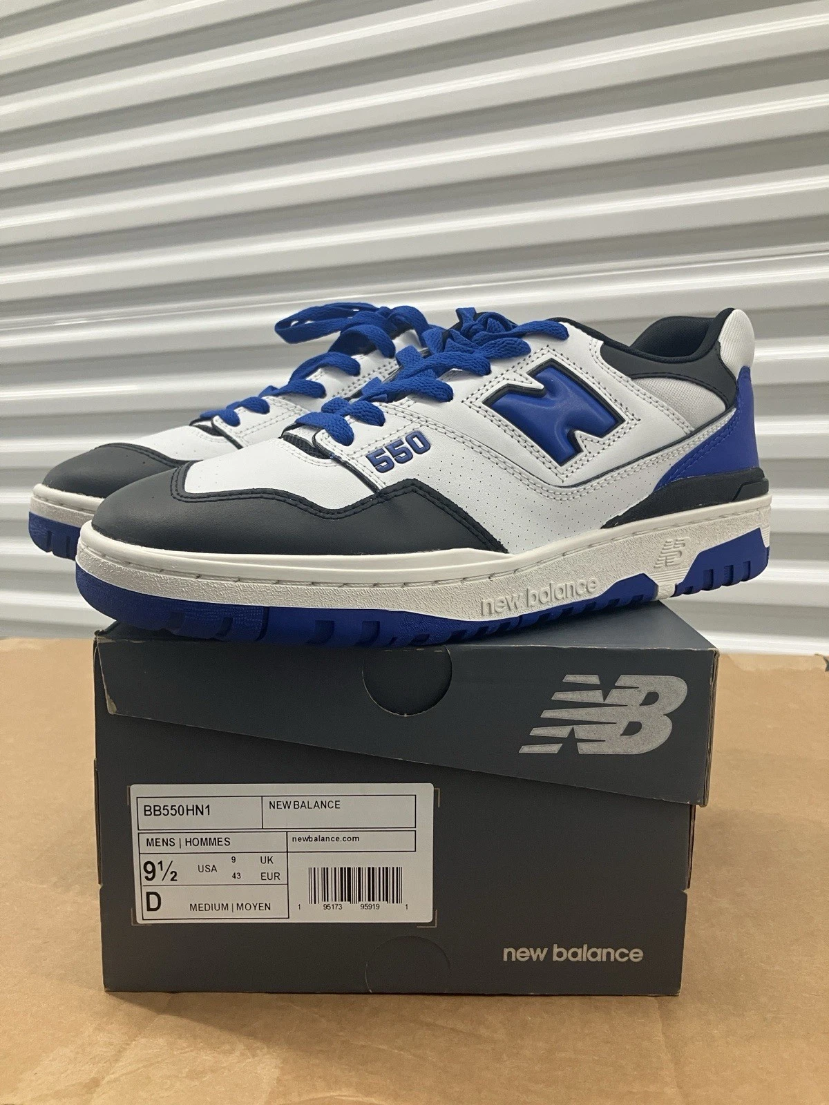 New Balance 550 Shifted Sport Pack Team Royal 9.5M NUOVO