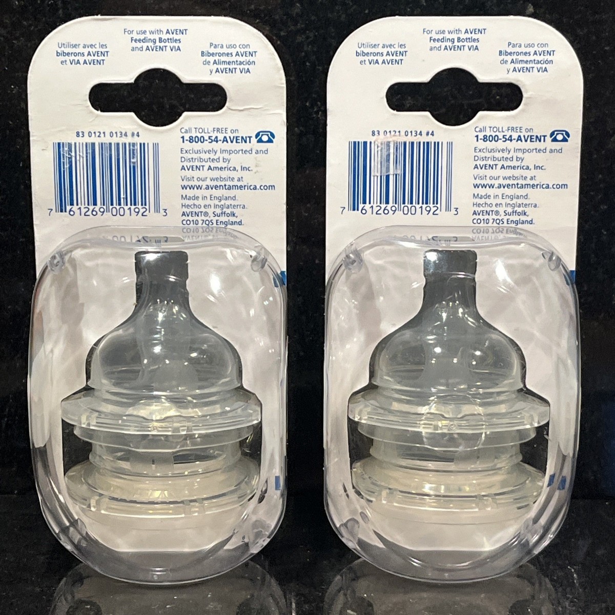 2 Philips Avent naturally 0m+ Newborn Flow Nipples-New Sealed | eBay