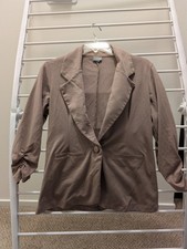 Taupe blazer size medium