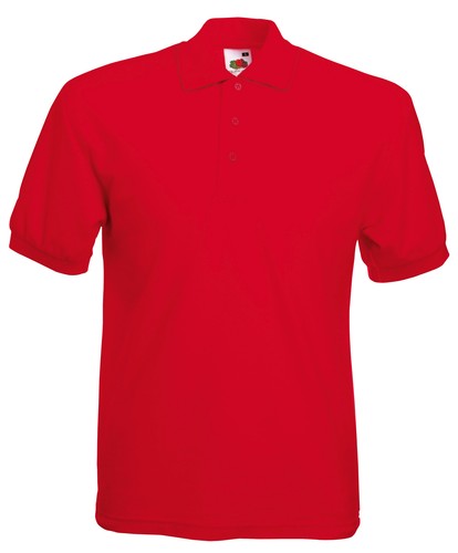 FRUIT OF THE LOOM POLO SHIRT PLAIN SHORT SLEEVE MEN'S 65/35 GOLF TENNIS T-SHIRT - Picture 5 of 12