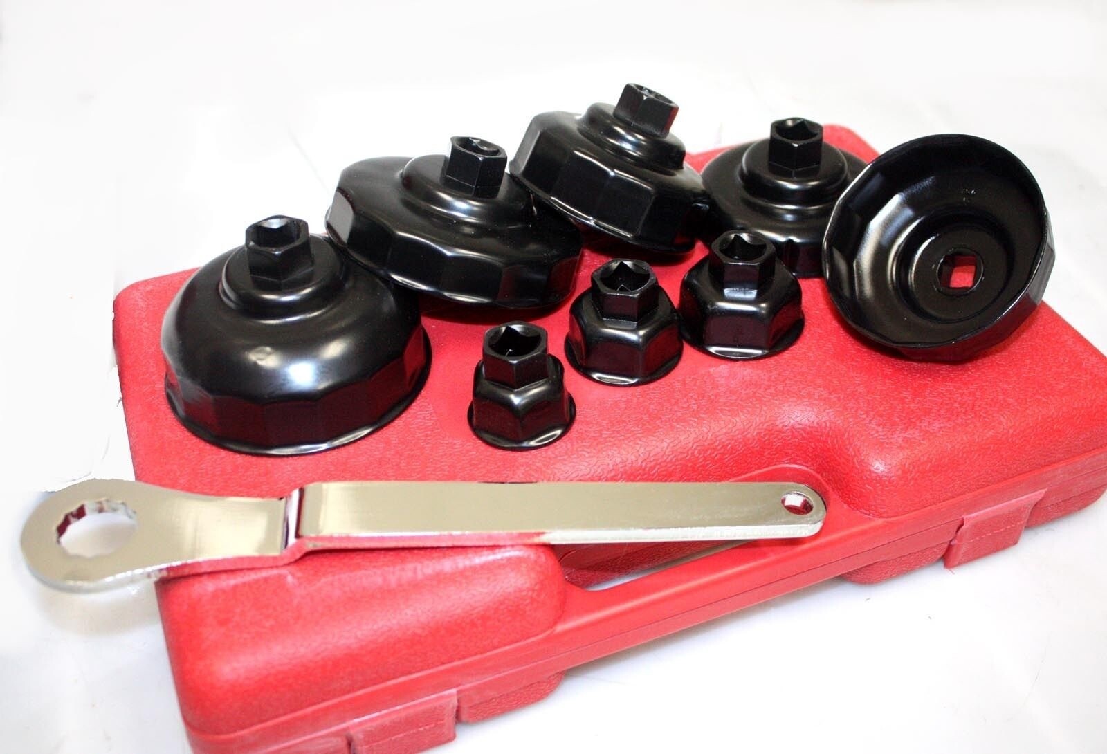 9pc Oil Filter Socket Wrench Cup  FOR Benz BMW Volvo Honda Mazda Toyota Nissan