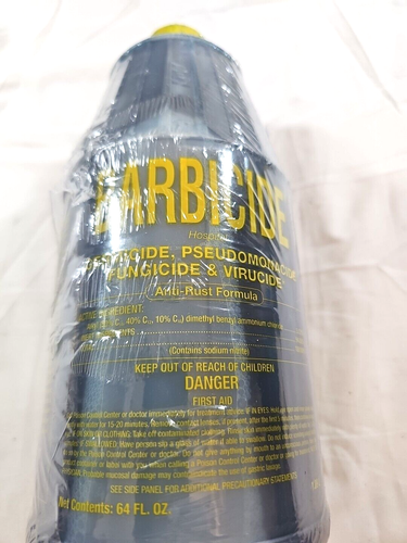 Barbicide Disinfectant Concentrate- Half Gallon 64 fl oz