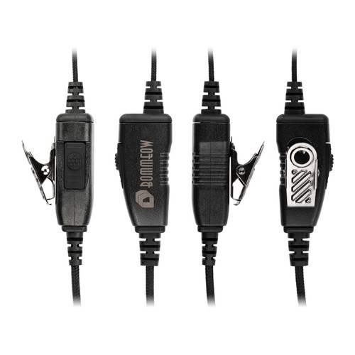 Bommeow BCT12-M9 Clear Tube Kopfhörer für Motorola APX XPR APX900 6550 7550 7550e - Bild 6 von 7