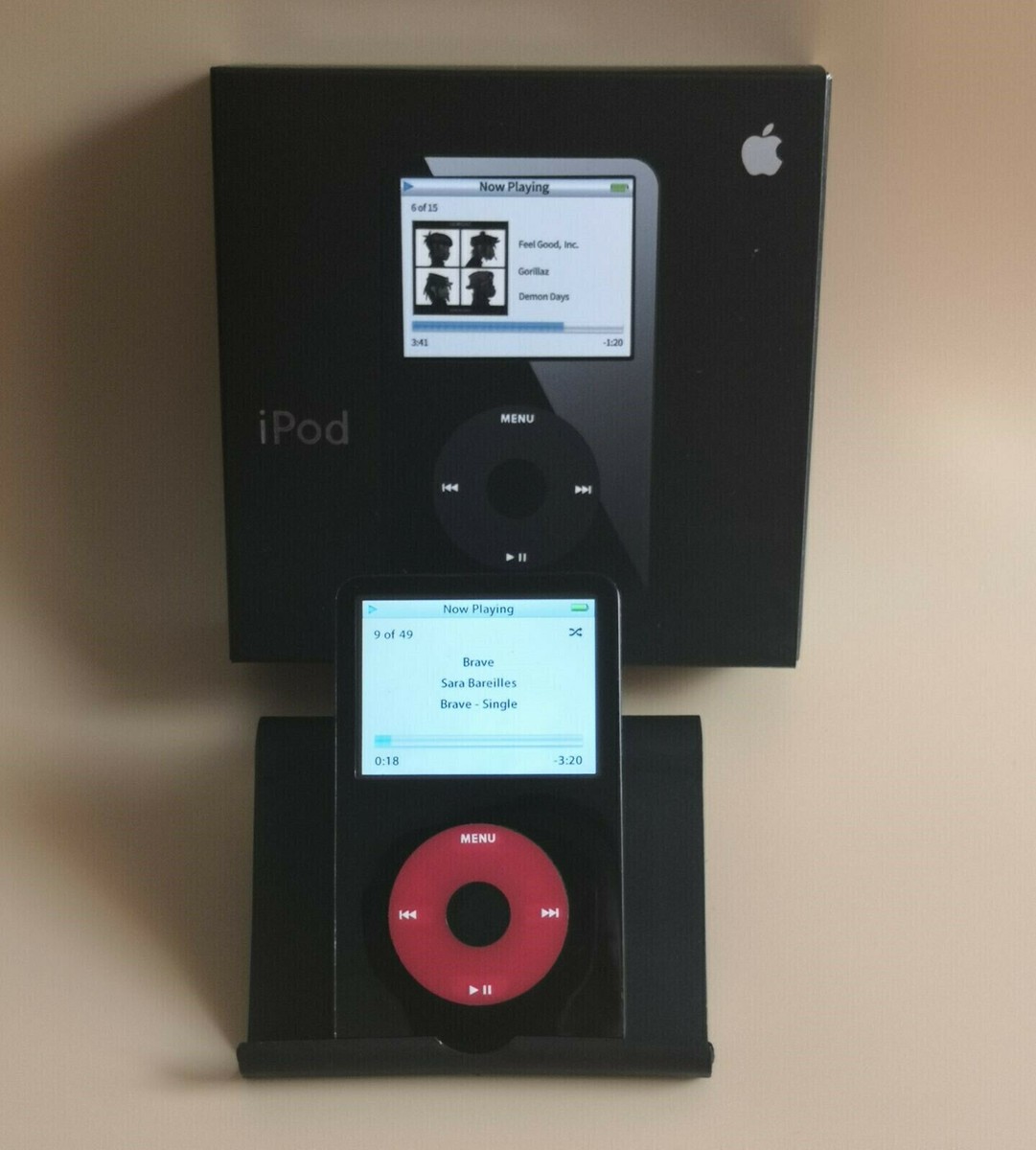 Apple iPod Classic Video 5th Generation Black/Red U2 Special