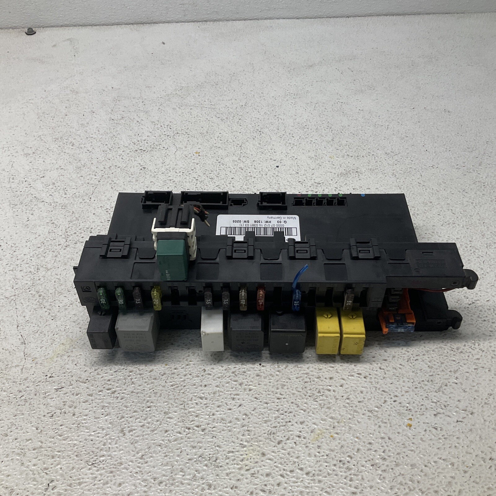 Mercedes benz w209 w203 sam fuse box relay control unit a2035453401 eBay