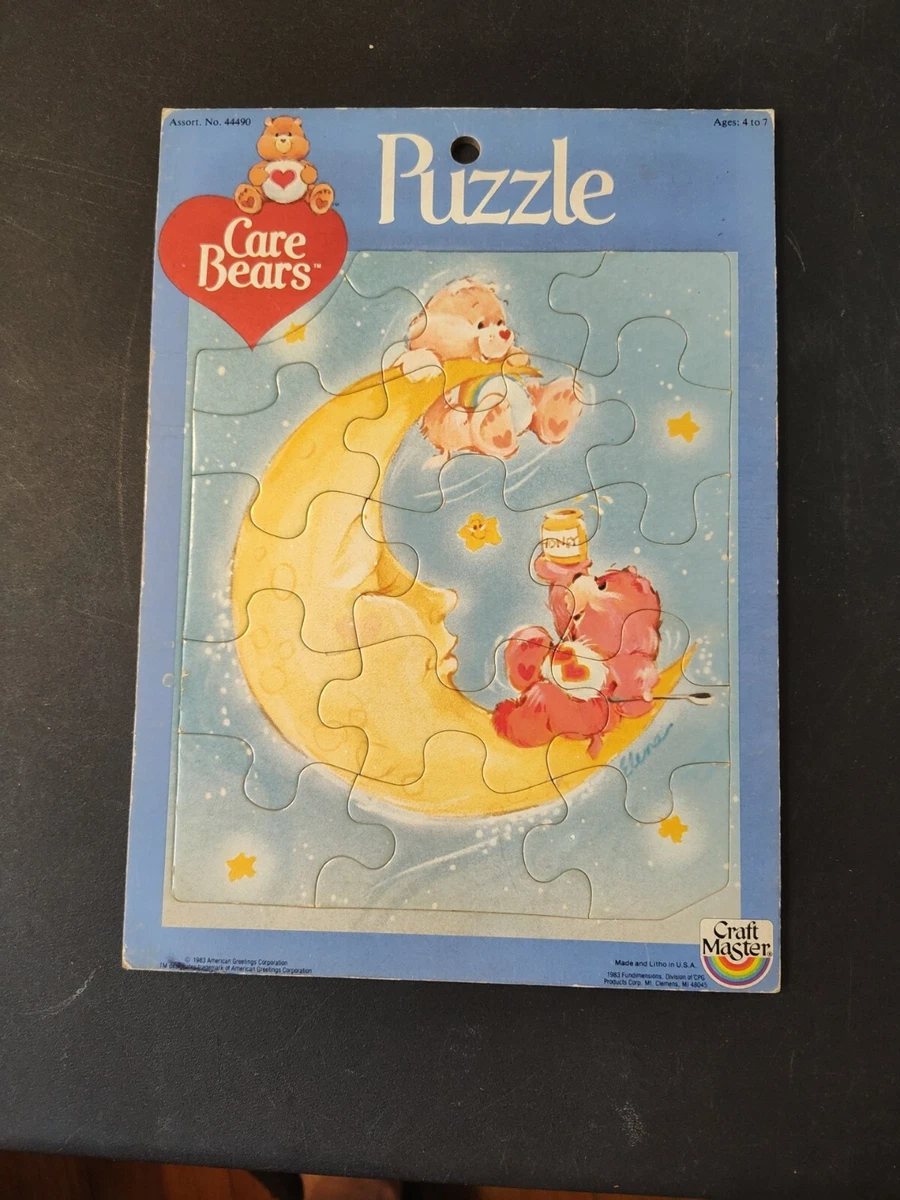 Puzzle Vintage Kenner Bisounours (Care Bears) à Assembler – Année 80, Modèle A-10