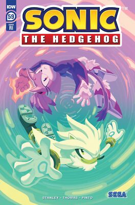 IDW Publishing Sonic the Hedgehog #59 Comic Book [1:10 Fourdraine