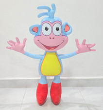 Uncommon Dora the Explorer Inflatable Boots the Monkey with Squeaker Doll Toy