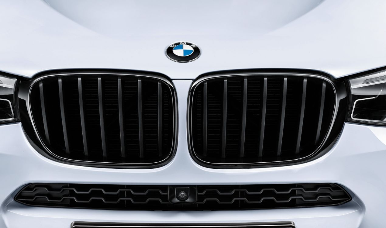 BMW Genuine M Performance Front Left Ornamental Grille Gloss Black 51712337762