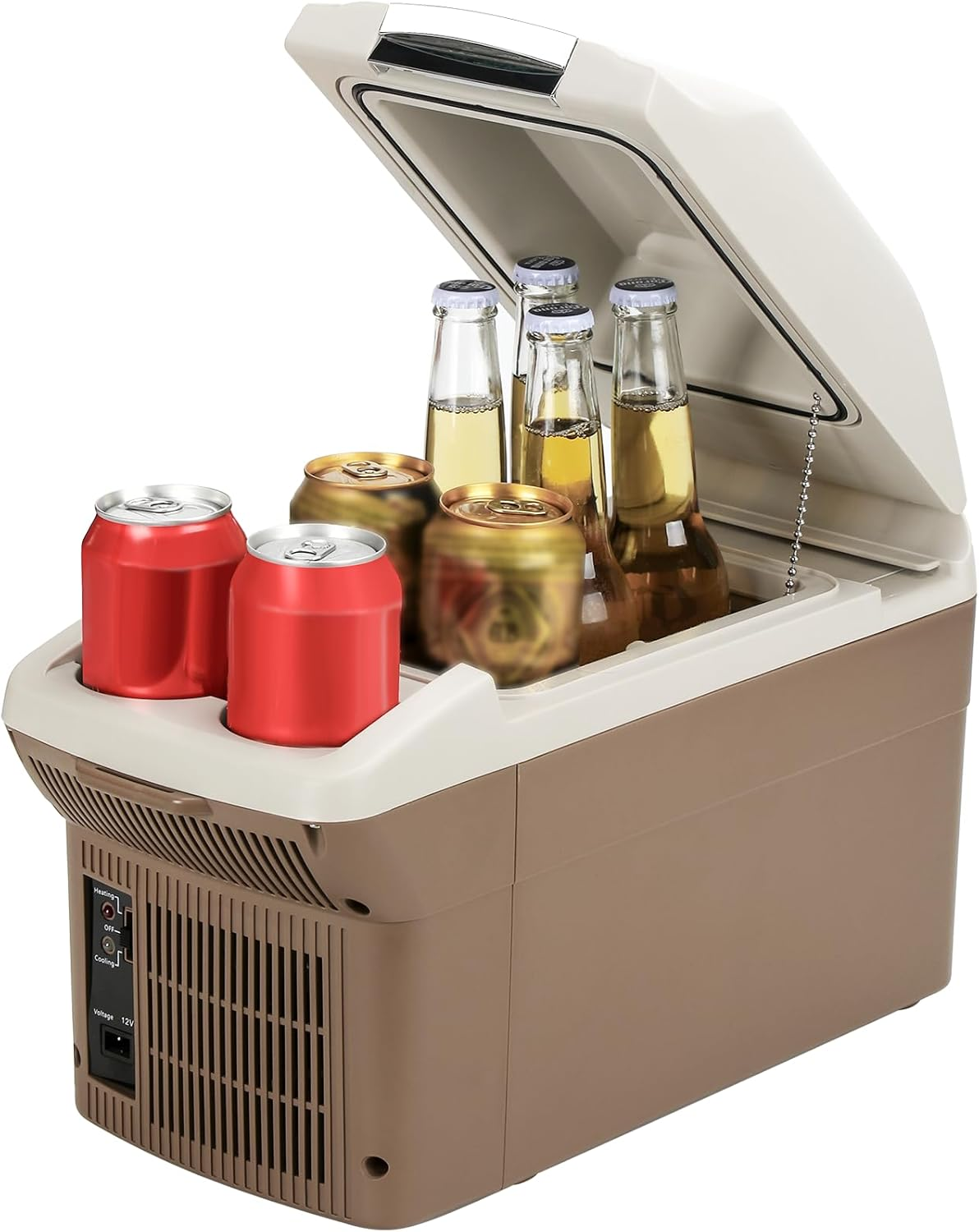 12V Car Refrigerator Cooler/Warmer 8 Quart (9L) Car Fridge Portable Cooler 40~14