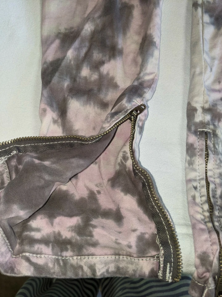 Joe's niñas talla Pantalón cintura elástica 14 gris tie dye. Lindo, gran calidad Foto 4 de 4