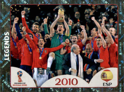 Panini WM 2018 World Cup Russia - Sticker 679 - Spanien - FIFA World Cup Legends