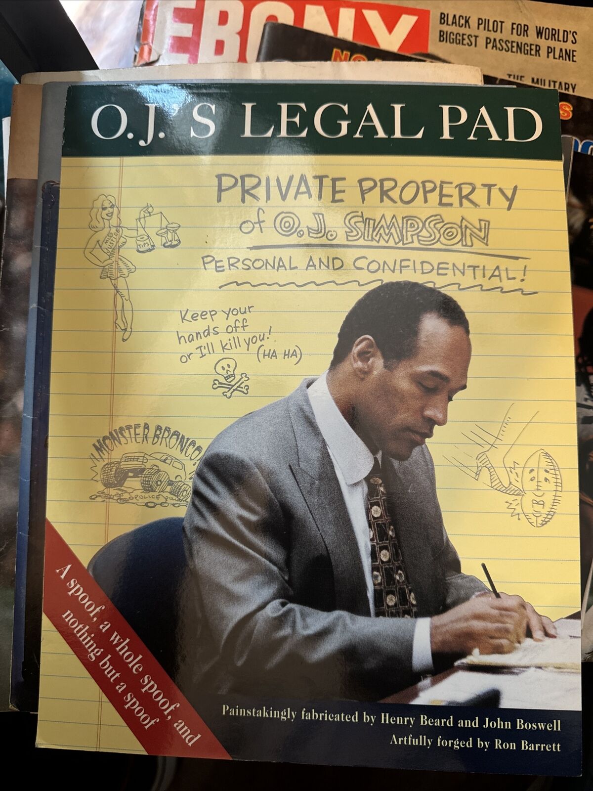 O.j.'s Legal Pad What Is Really Going On In O.j. Simpson's Mind