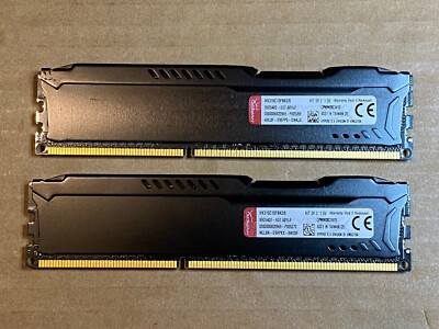 8GB (2x4GB) Kingston Fury HX316C10FBK2/8 DDR3-1600MHz RAM Kit