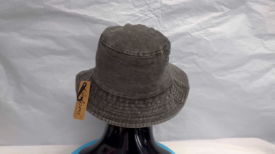 Foldable Fisherman Hat Washed Denim Bucket Hats Un... - Vicedeal - Foto 9