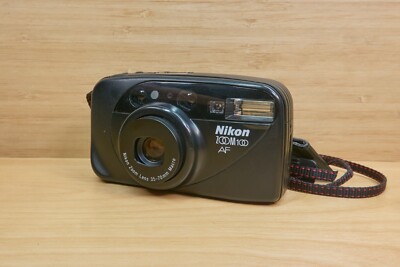 Nikon Zoom 100 AF 35mm Point and Shoot Film Camera | eBay