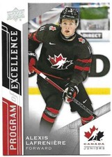 2020-21 UD Team Canada Juniors Hockey Program of Excellence 