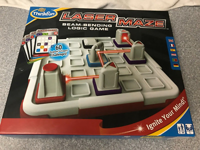 ThinkFun Laser Maze Beam-Bending Logic Game 2012 Complete STEM fun learning