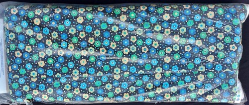 FLOWER PATTERN COTTON FABRIC 15 Yards By Camelot Cotton - VINTAGE - NEW - Picture 2 of 5
