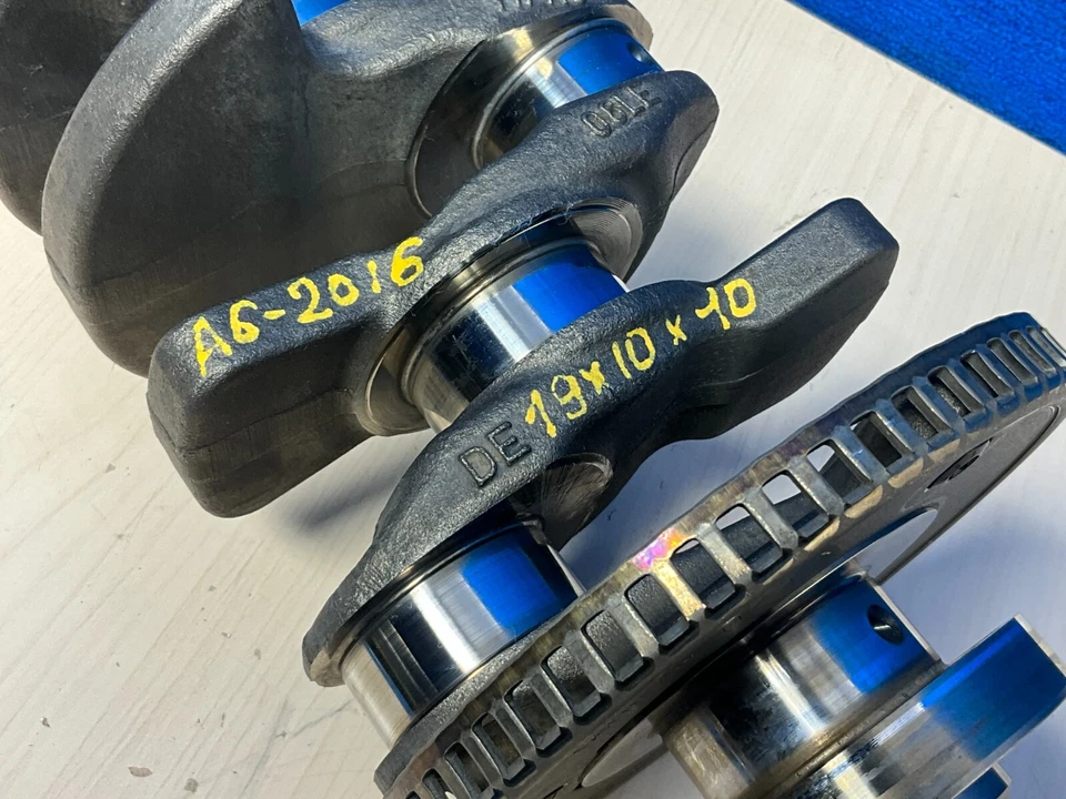 2013 - 2018 AUDI A6 C7 2,0 л турбо двигатель коленчатый вал OEM 70,210 мл - Изображение 3 из 4