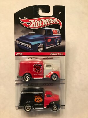 Hot Wheels 2010 Slick Delivery 31/34 '49 Ford C.O.E. Both Color Variations
