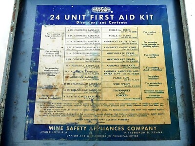 24 Unit First Aid Kit Checklist: Essential Items for Safety