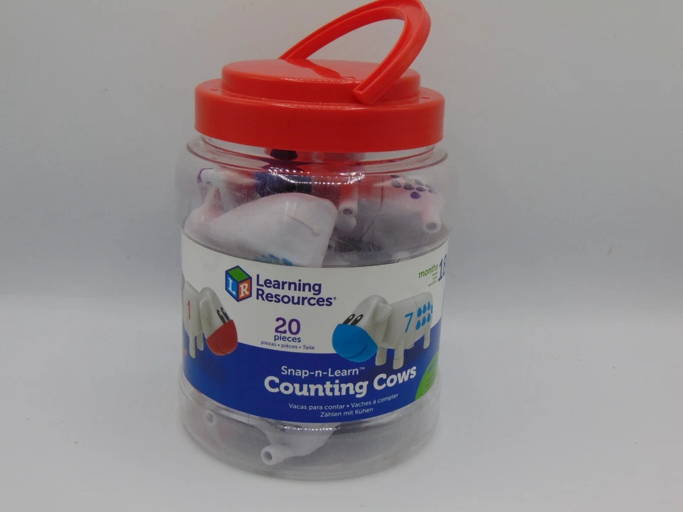 Learning Resources Learning Essentials - Snap-n-Learn Counting Cows Lot of 10 - Image 4 of 4
