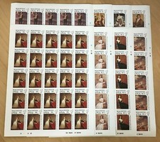 Maldives - 1990 Scott 1388-95 - Philexfrance - Imperf - Full sheets - 8V - MNH
